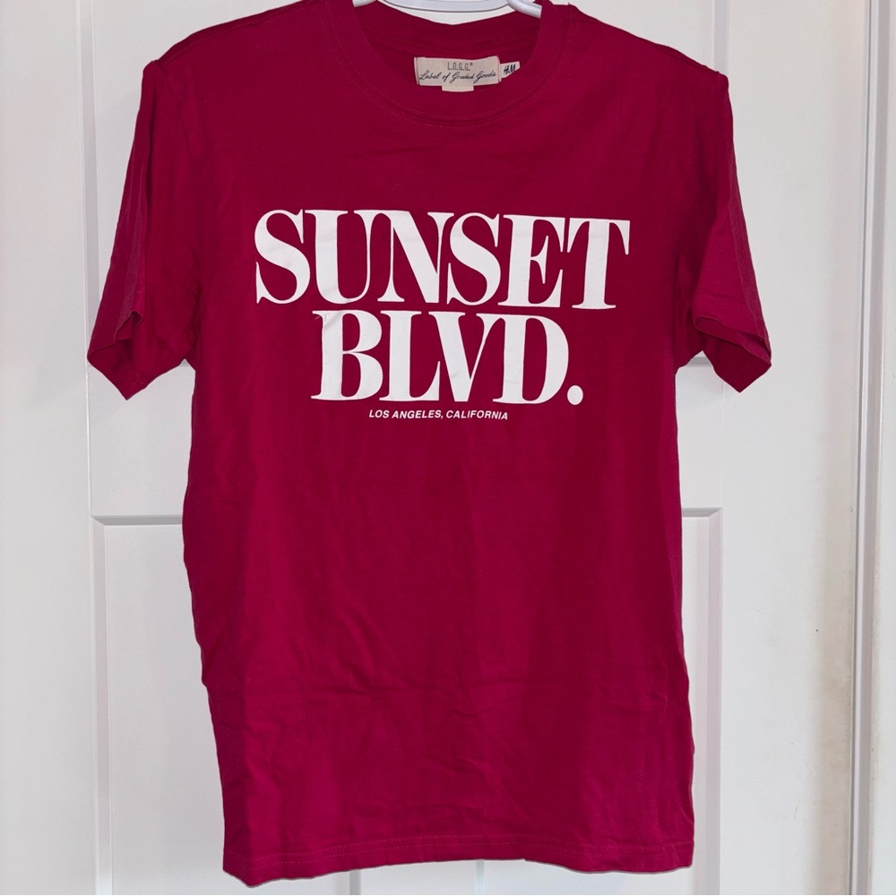 H&M Vibrant Pink T-Shirt